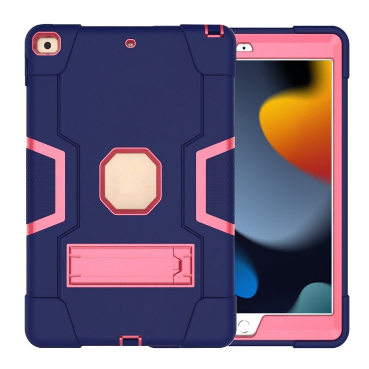Contrast Color Silicone + PC Combination Case with Holder, For Galaxy Tab A 8.0 (2018) T387������...