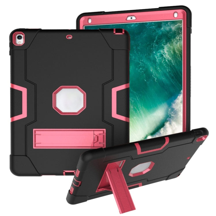 Contrast Color Silicone + PC Combination Case with Holder, For Galaxy Tab A 8.0 (2018) T387������...