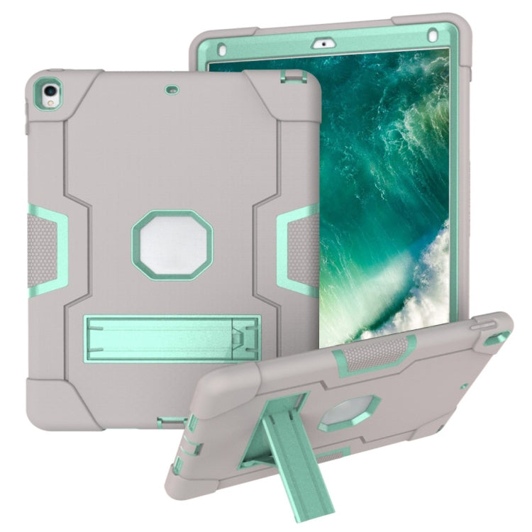 Contrast Color Silicone + PC Combination Case with Holder, For Galaxy Tab A 8.0 (2018) T387������...