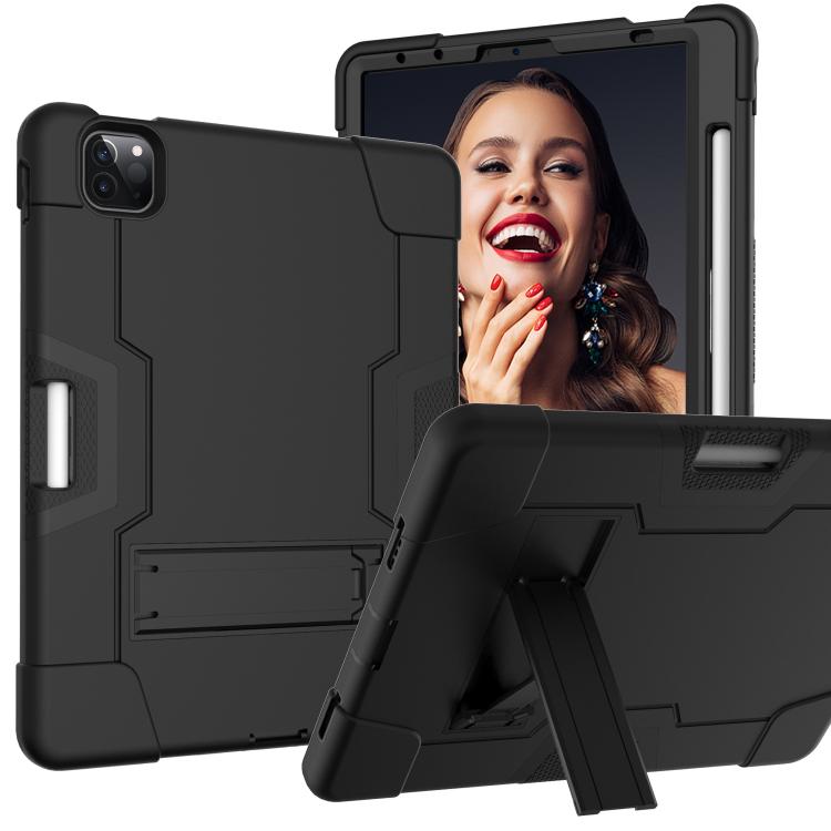Contrast Color Silicone + PC Combination Case with Holder, For Galaxy Tab A 8.0 (2018) T387������...