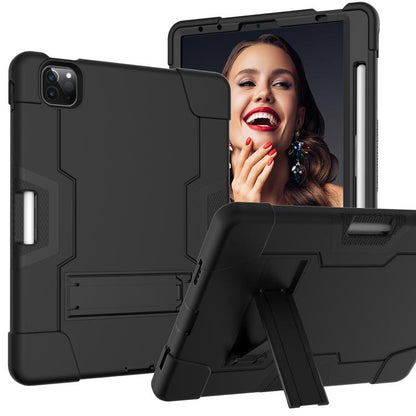 Contrast Color Silicone + PC Combination Case with Holder, For Galaxy Tab A 8.0 (2018) T387������...