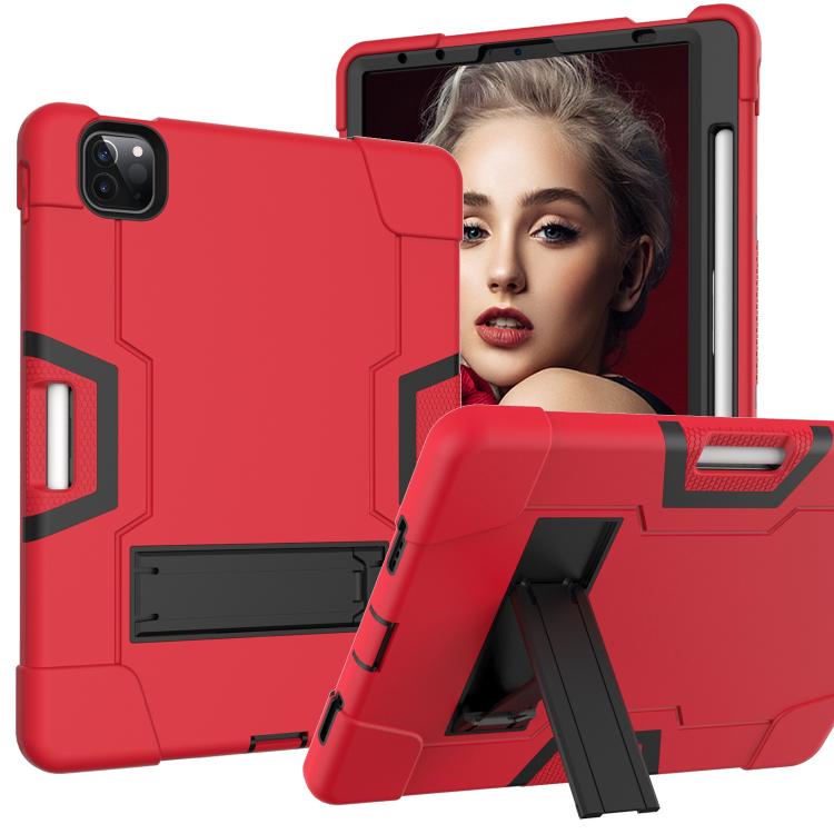 Contrast Color Silicone + PC Combination Case with Holder, For Galaxy Tab A 8.0 (2018) T387������...