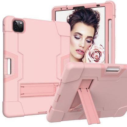 Contrast Color Silicone + PC Combination Case with Holder, For Galaxy Tab A 8.0 (2018) T387������...
