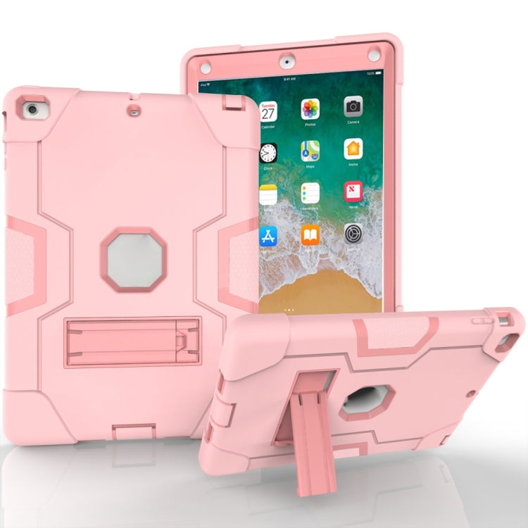 Contrast Color Silicone + PC Combination Case with Holder, For Galaxy Tab A 8.0 (2018) T387������...