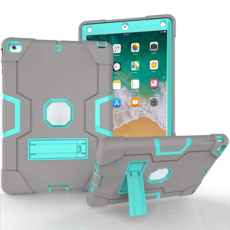 Contrast Color Silicone + PC Combination Case with Holder, For Galaxy Tab A 8.0 (2018) T387������...