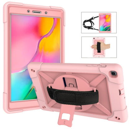 Contrast Color Silicone + PC Combination Case with Holder, For Galaxy Tab A 8.0 (2019) T290������...