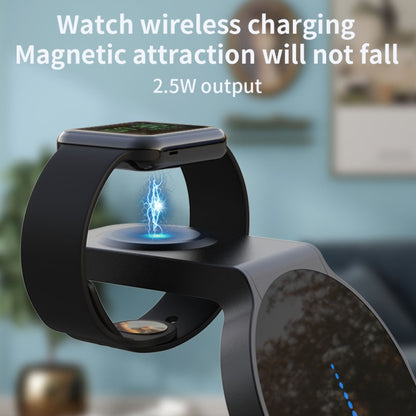 H36 6 in 1 15W Alarm Clock Digital Display Magsafe Magnetic Wireless Charger for Mobile Phones / ...
