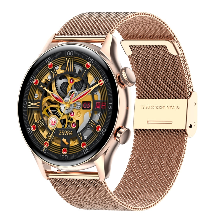 HK8Pro 1.36 inch AMOLED Screen Steel Strap Smart Watch, Support NFC Function / Blood Oxygen Monit...