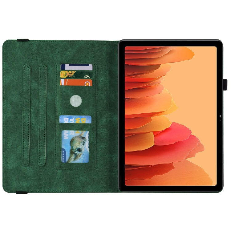 Butterfly Flower Embossed Leather Tablet Case