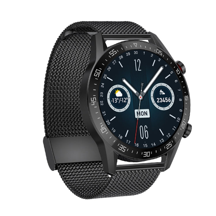 SK7Plus 1.28 inch IPS Screen Steel Strap Smart Watch, Support Bluetooth Call/Sleep Monitoring����...