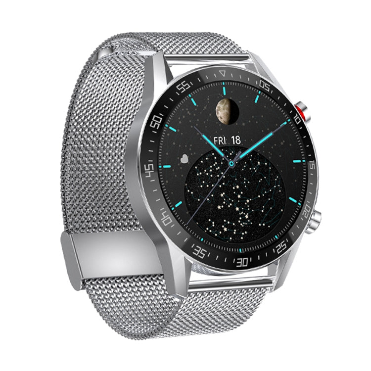 SK7Plus 1.28 inch IPS Screen Steel Strap Smart Watch, Support Bluetooth Call/Sleep Monitoring����...
