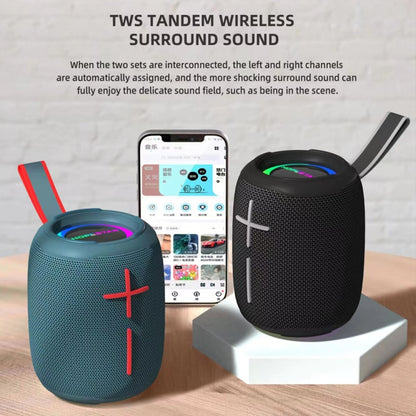 HOPESTAR P20 mini Waterproof Wireless Bluetooth Speaker, P20 mini(Black), P20 mini(Red)����������...