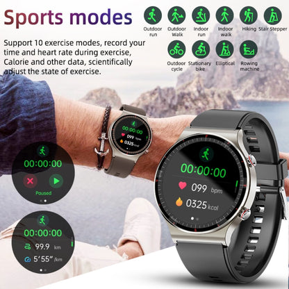 G08 1.3 inch TFT Screen Smart Watch, Support Medical-grade ECG Measurement/Women Menstrual Remind...
