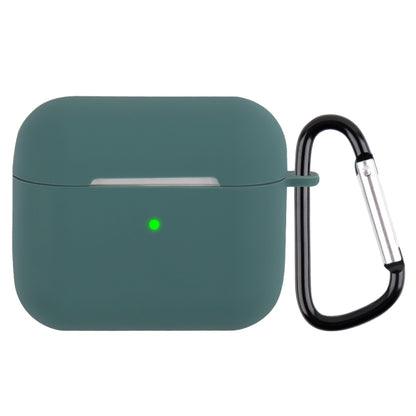 Wireless Earphone Silicone Protective Case with Carabiner, with Carabiner Matcha Green�����������...