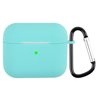 Wireless Earphone Silicone Protective Case with Carabiner, with Carabiner Matcha Green�����������...