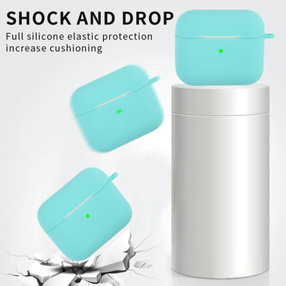 Wireless Earphone Silicone Protective Case with Carabiner, with Carabiner Matcha Green�����������...