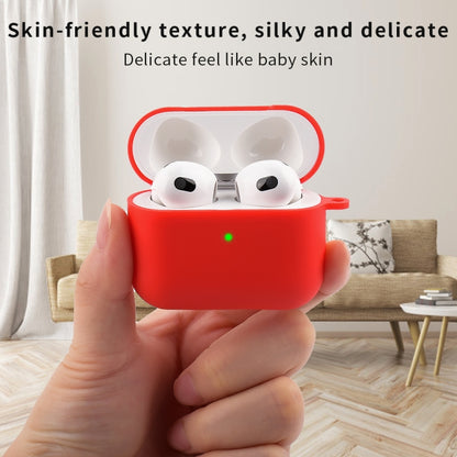 Wireless Earphone Silicone Protective Case with Carabiner, with Carabiner Matcha Green�����������...
