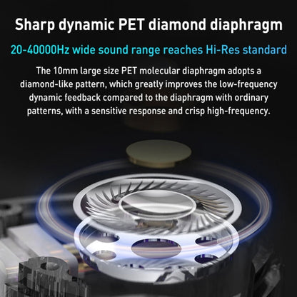 KZ-EDC High-Value Subwoofer Wired HIFI In-Ear Headphones, With Microphone, Without Microphone