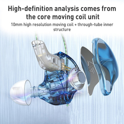 KZ-EDC High-Value Subwoofer Wired HIFI In-Ear Headphones, With Microphone, Without Microphone