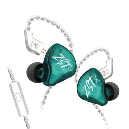 KZ-ZST X Ring Iron Hybrid Driver In-Ear Noise Cancelling Earphone, With Microphone���������������...