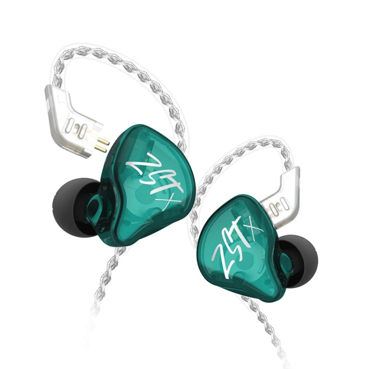 KZ-ZST X Ring Iron Hybrid Driver In-Ear Noise Cancelling Earphone, With Microphone���������������...
