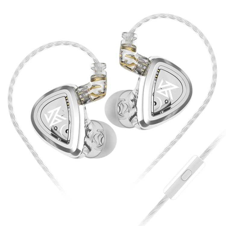 KZ-EDA Balanced Dual Magnetic Dynamic In-Ear Earphone, With Microphone, Without Microphone