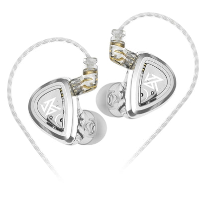 KZ-EDA Balanced Dual Magnetic Dynamic In-Ear Earphone, With Microphone, Without Microphone