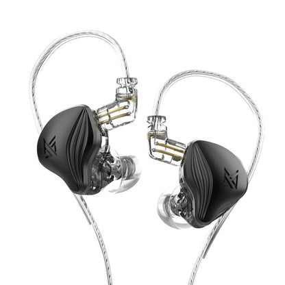 KZ-ZEX Electrostatic Dynamic In-Ear Sports Music Headphones, With Microphone, Without Microphone