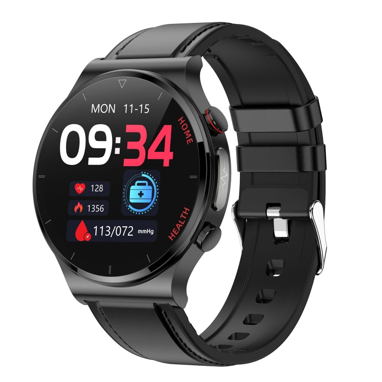 E300 1.32 Inch Screen Leather Watch Strap Smart Health Watch