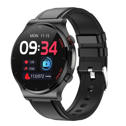 E300 1.32 Inch Screen Leather Watch Strap Smart Health Watch