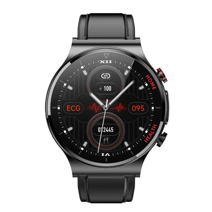E300 1.32 Inch Screen Leather Watch Strap Smart Health Watch