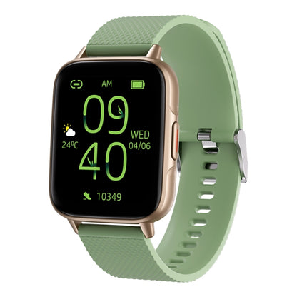 FW02 1.7 Inch Square Screen Silicone Strap Smart Watch