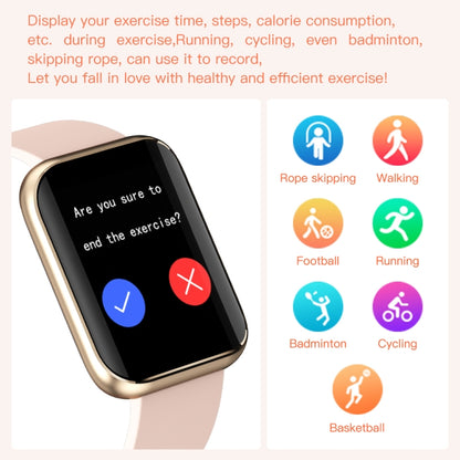 GX08 1.69 Inch Square Screen Smart Watch