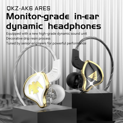 QKZ AK6-Ares QKZ Sports In-ear HIFI Wired Control Earphone with Mic