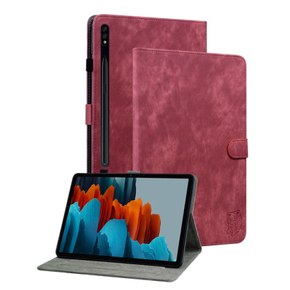 Tiger Pattern Flip Leather Tablet Case, For Samsung Galaxy Tab А9+, For Samsung Galaxy Tab S9����...