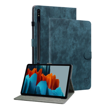 Tiger Pattern Flip Leather Tablet Case