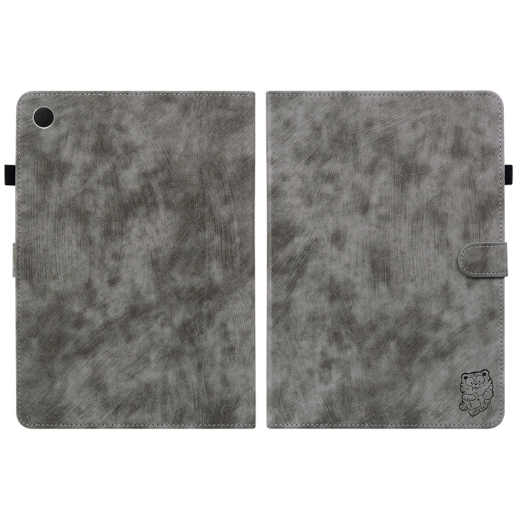 Tiger Pattern Flip Leather Tablet Case, For Samsung Galaxy Tab А9+, For Samsung Galaxy Tab S9����...