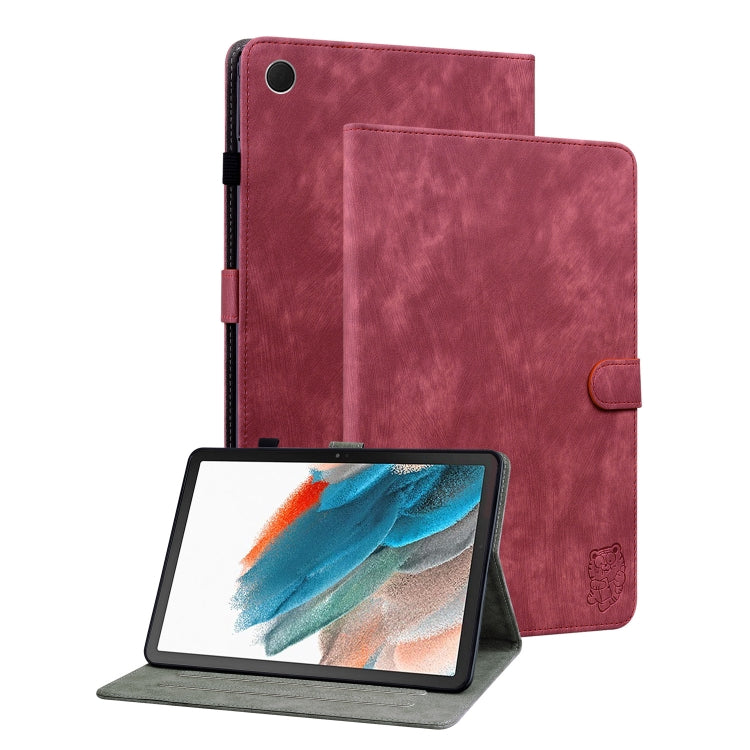 Tiger Pattern Flip Leather Tablet Case