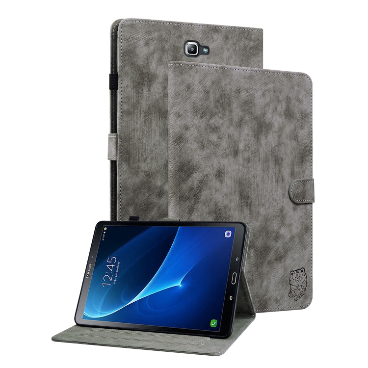 Tiger Pattern Flip Leather Tablet Case, For Samsung Galaxy Tab А9+, For Samsung Galaxy Tab S9����...