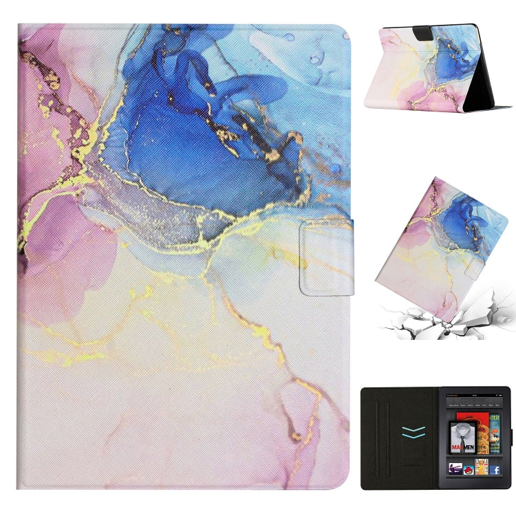 Marble Pattern Smart Leather Tablet Case