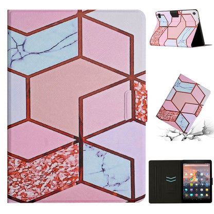 Marble Pattern Smart Leather Tablet Case