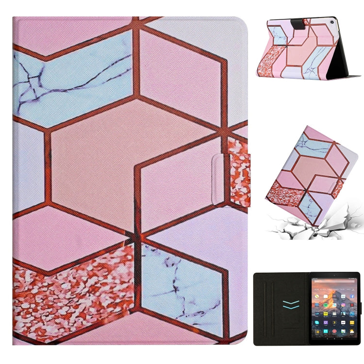 Marble Pattern Smart Leather Tablet Case
