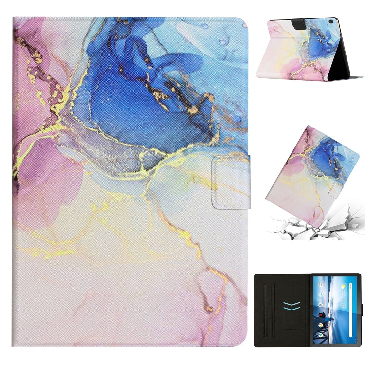 Marble Pattern Smart Leather Tablet Case