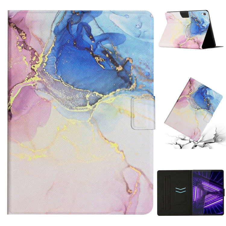 Marble Pattern Smart Leather Tablet Case
