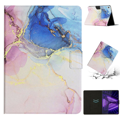 Marble Pattern Smart Leather Tablet Case