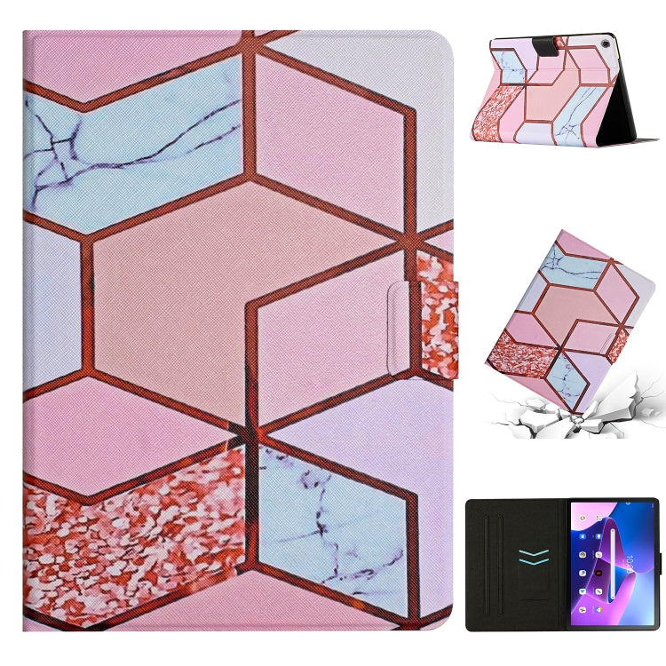Marble Pattern Smart Leather Tablet Case