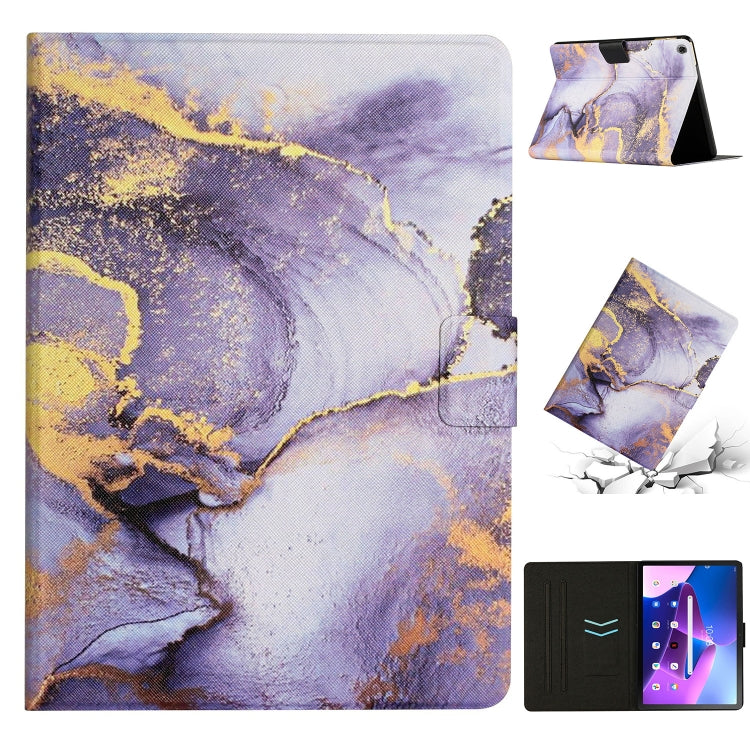 Marble Pattern Smart Leather Tablet Case