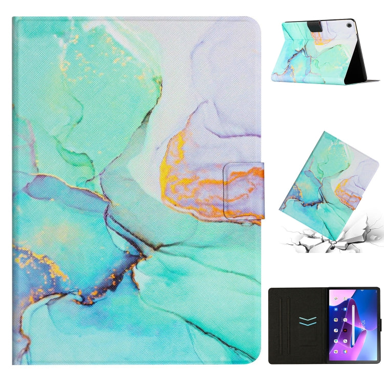 Marble Pattern Smart Leather Tablet Case