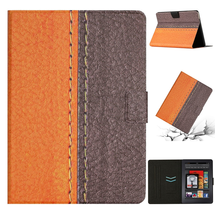 Stitching Solid Color Smart Leather Tablet Case, For Amazon Kindle Paperwhite 4 / 3 / 2 / 1������...