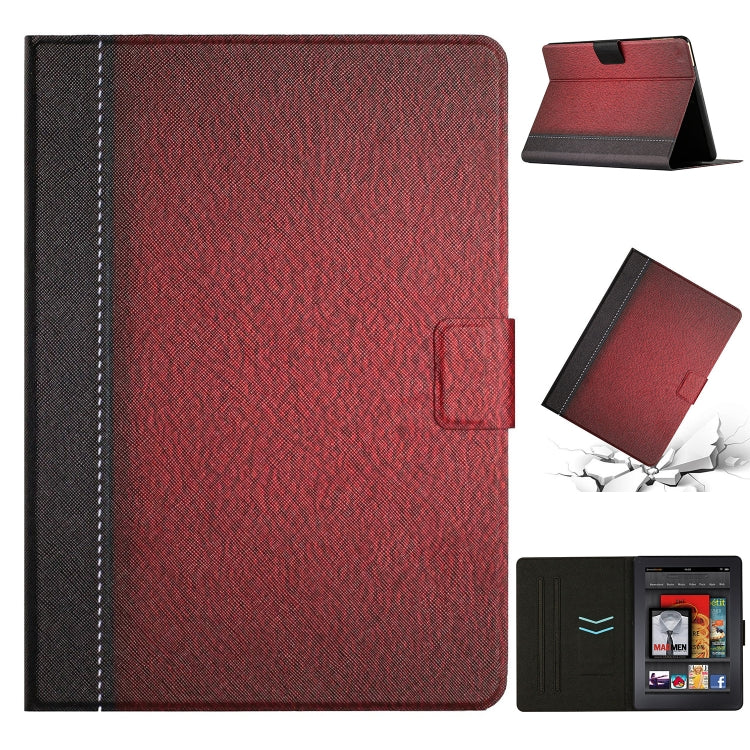 Stitching Solid Color Smart Leather Tablet Case, For Amazon Kindle Paperwhite 4 / 3 / 2 / 1������...